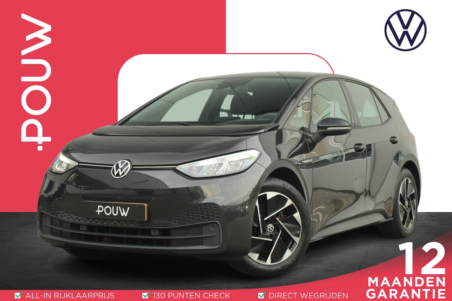 Volkswagen ID.3 - 204pk Life 58 kWh Pro performance | CarPlay & Android Auto | Navigatie | LM Velgen - AutoWereld.nl