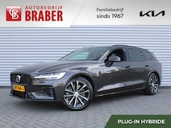 Volvo V60 - 2.0 T6 Plug-in hybrid AWD Plus Dark | Nappaleder | Trekhaak | HK audio | Schuifdak | Stuur