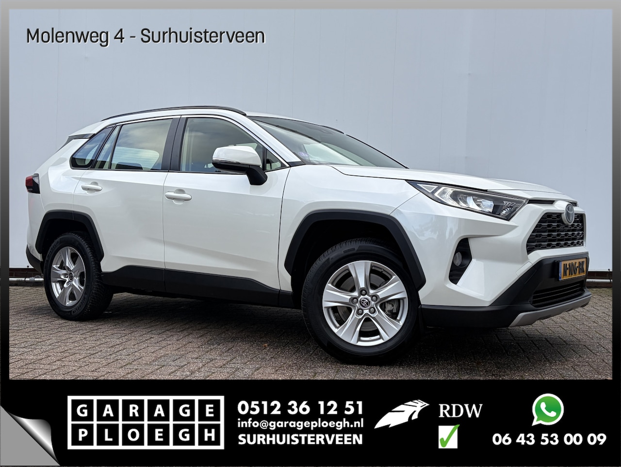 Toyota RAV4 - 2.0 VVT-iE Business Trekhaak (2000 kg) Adapt.Cruise Carplay Camera Voll.Dealer Onderhouden - AutoWereld.nl
