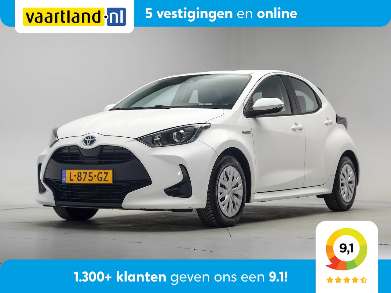 Toyota Yaris - 1.5 Hybrid Active Aut. [ Navi Apple/Android Camera Adapt.cruise Clima ] - AutoWereld.nl