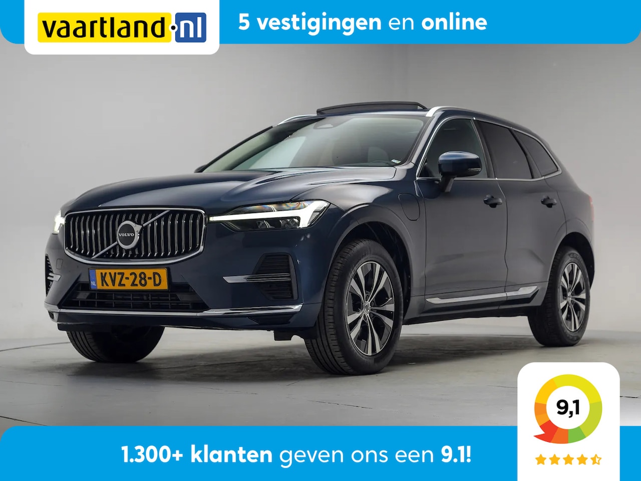 Volvo XC60 - 2.0 T6 Plug-in hybrid AWD Inscription Expression [ Schuif/kanteldak Navi Apple/Android Sto - AutoWereld.nl