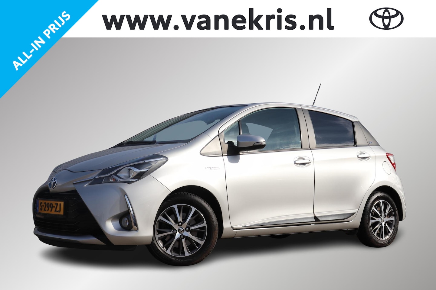 Toyota Yaris - 1.5 Hybrid Y20 1.5 Hybrid Y20, Parkeersensoren, Climate Crontrol, 1e Eigenaar, All-season, Cruise Control - AutoWereld.nl