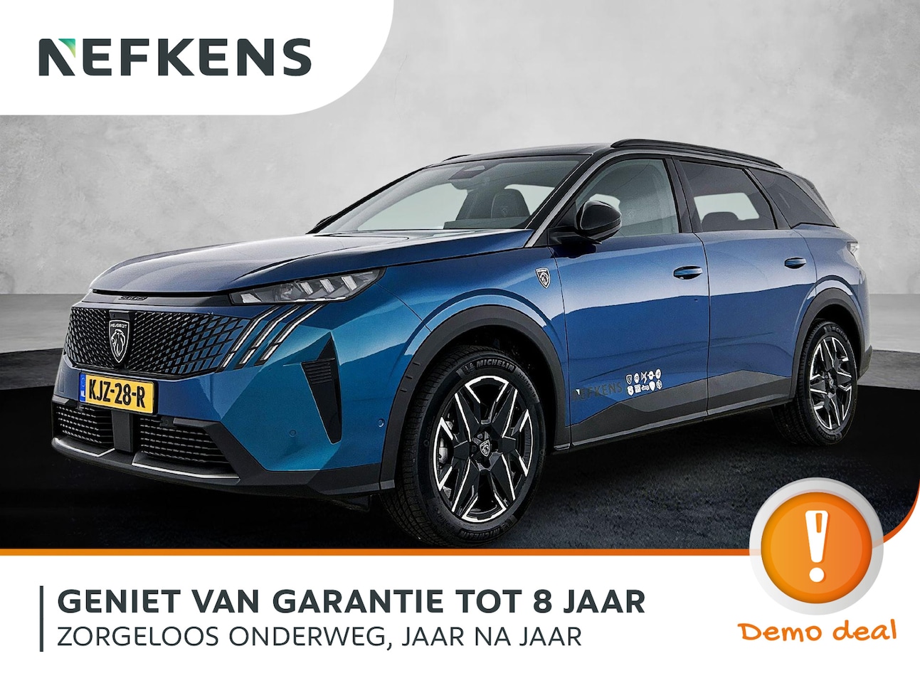 Peugeot 5008 - SUV GT Hybrid 145pk Automaat | DEMO | Lage kilometerstand | Navigatie | Adaptive cruise co - AutoWereld.nl