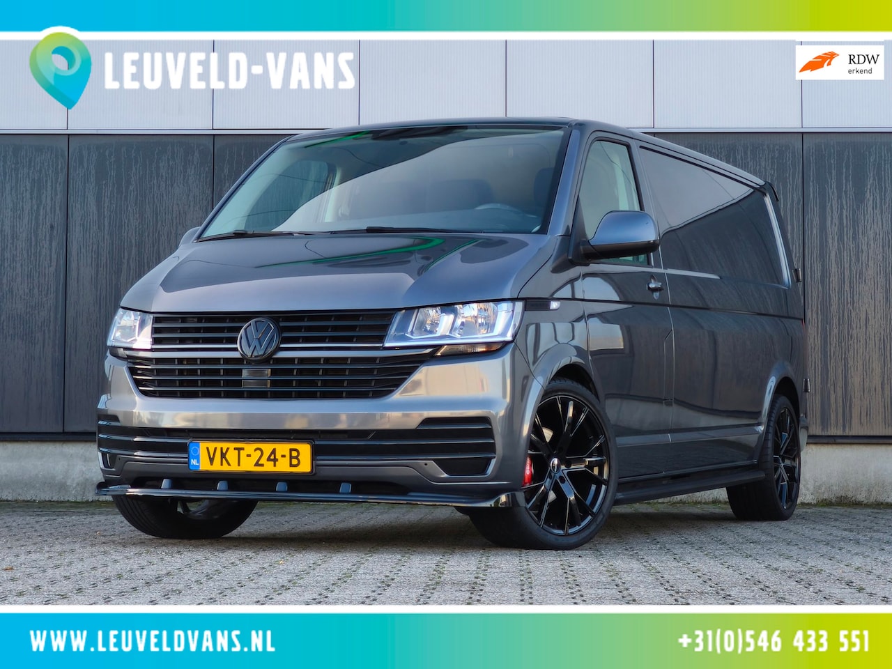 Volkswagen Transporter - 2.0TDI 2X SCHUIFDEUR L2H1 SPORT EDITION 150PK - AutoWereld.nl