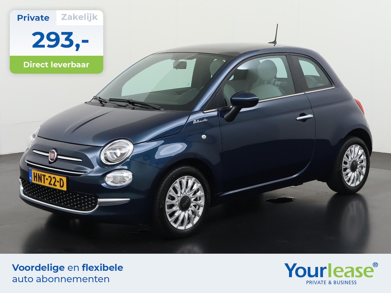 Fiat 500 - 1.0 Hybrid Dolcevita | All-in 293,- Private Lease | Direct uit voorraad - AutoWereld.nl