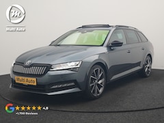 Skoda Superb Combi - 1.4 TSI iV Sportline Business PHEV 218pk Dealer O.H. | Trekhaak Af Fabriek | Panodak | Ada