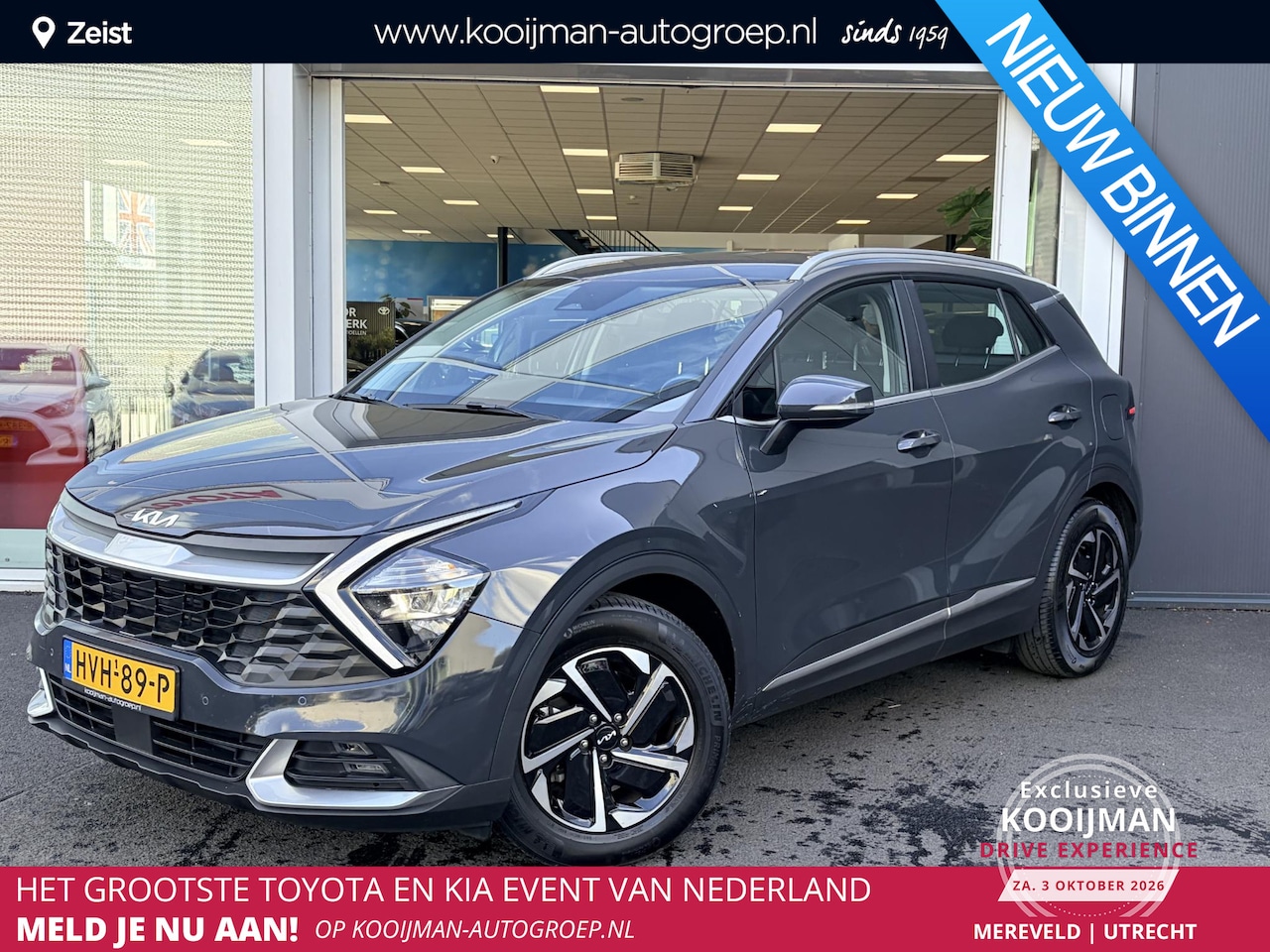 Kia Sportage - 1.6 T-GDi MHEV DynamicLine | Trekhaak | Navigatie | Cruise Control | DAB | Climate Control - AutoWereld.nl