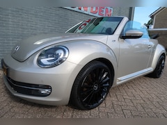 Volkswagen Beetle Cabriolet - 1.2 TSI Design Bij ons bedrijf in onderhoud nieuwe distributie leer 20"
