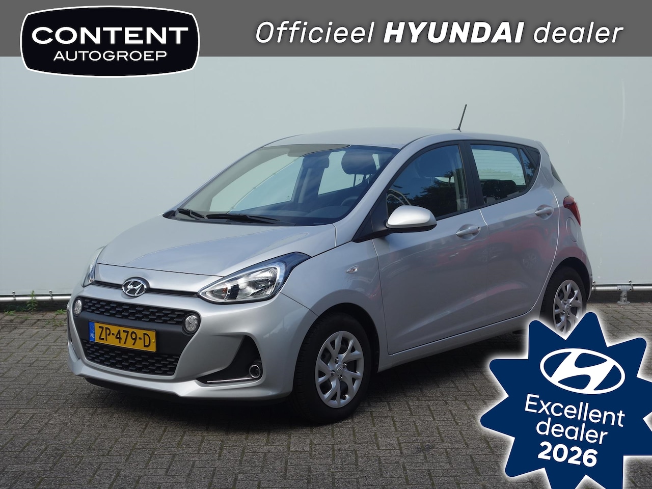 Hyundai i10 - 1.0i Blue 66pk / Airco / Navi / Cruise - AutoWereld.nl
