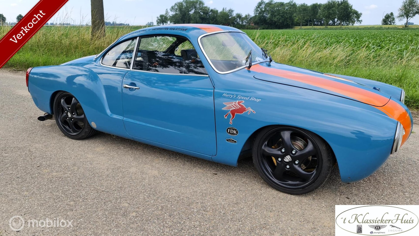Volkswagen Karmann Ghia - coupé 180 pk porsche nieuw - AutoWereld.nl