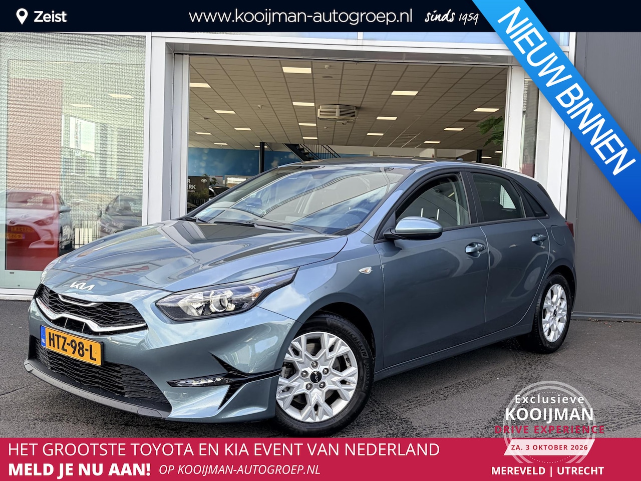 Kia Cee'd - Ceed 1.0 T-GDi ComfortLine | Achteruitrijcamera | Climate Control | Navigatie | Cruise Con - AutoWereld.nl