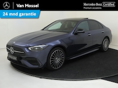 Mercedes-Benz C-klasse - 300 e Business Solution AMG Premium Plus /Panoramadak /Burmester /HUD /Memory
