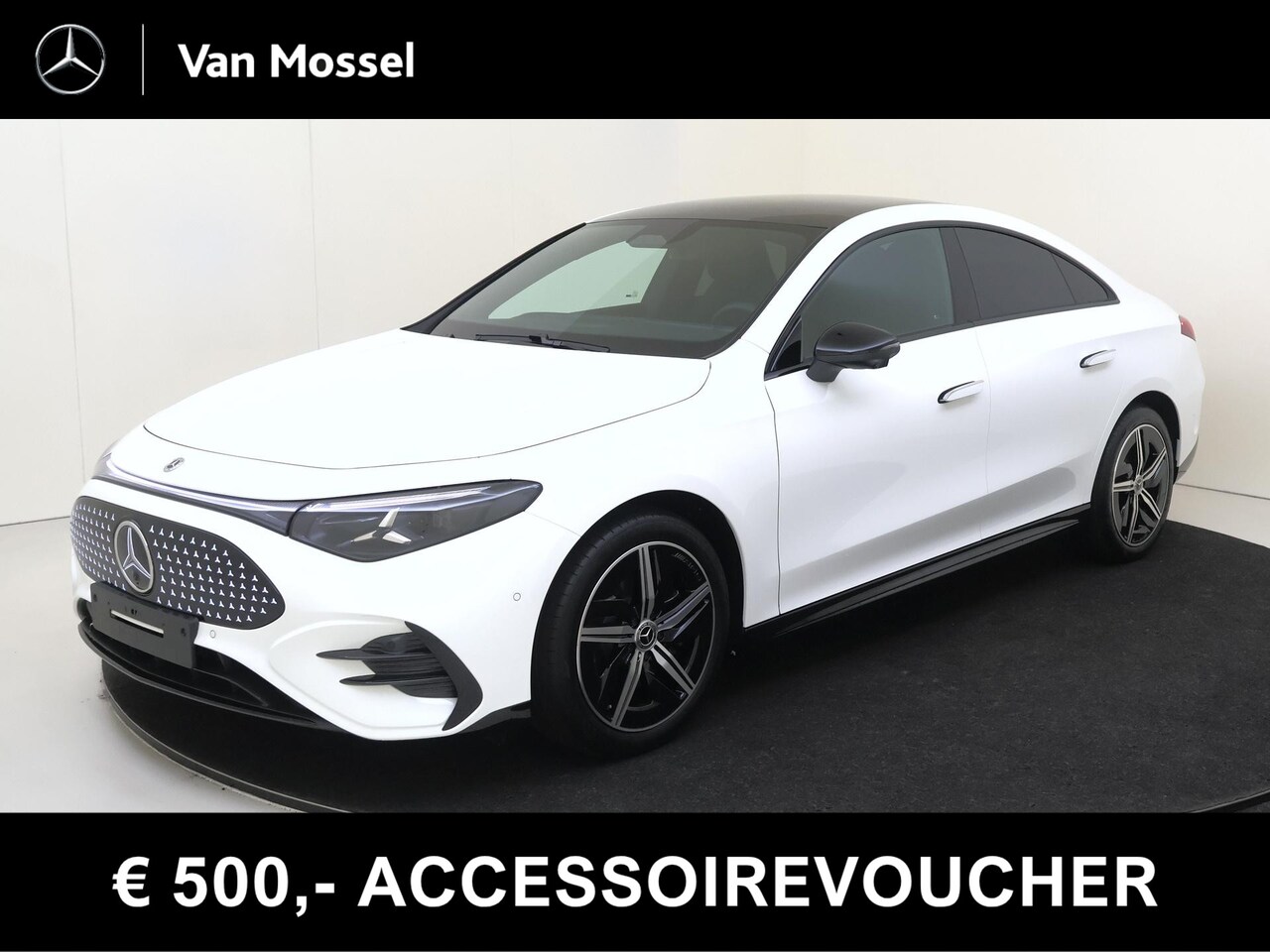 Mercedes-Benz CLA-Klasse - 200 Business Solution AMG 58 kWh Nightpakket - Carplay - Dodehoek Assistent - Sfeerverlich - AutoWereld.nl