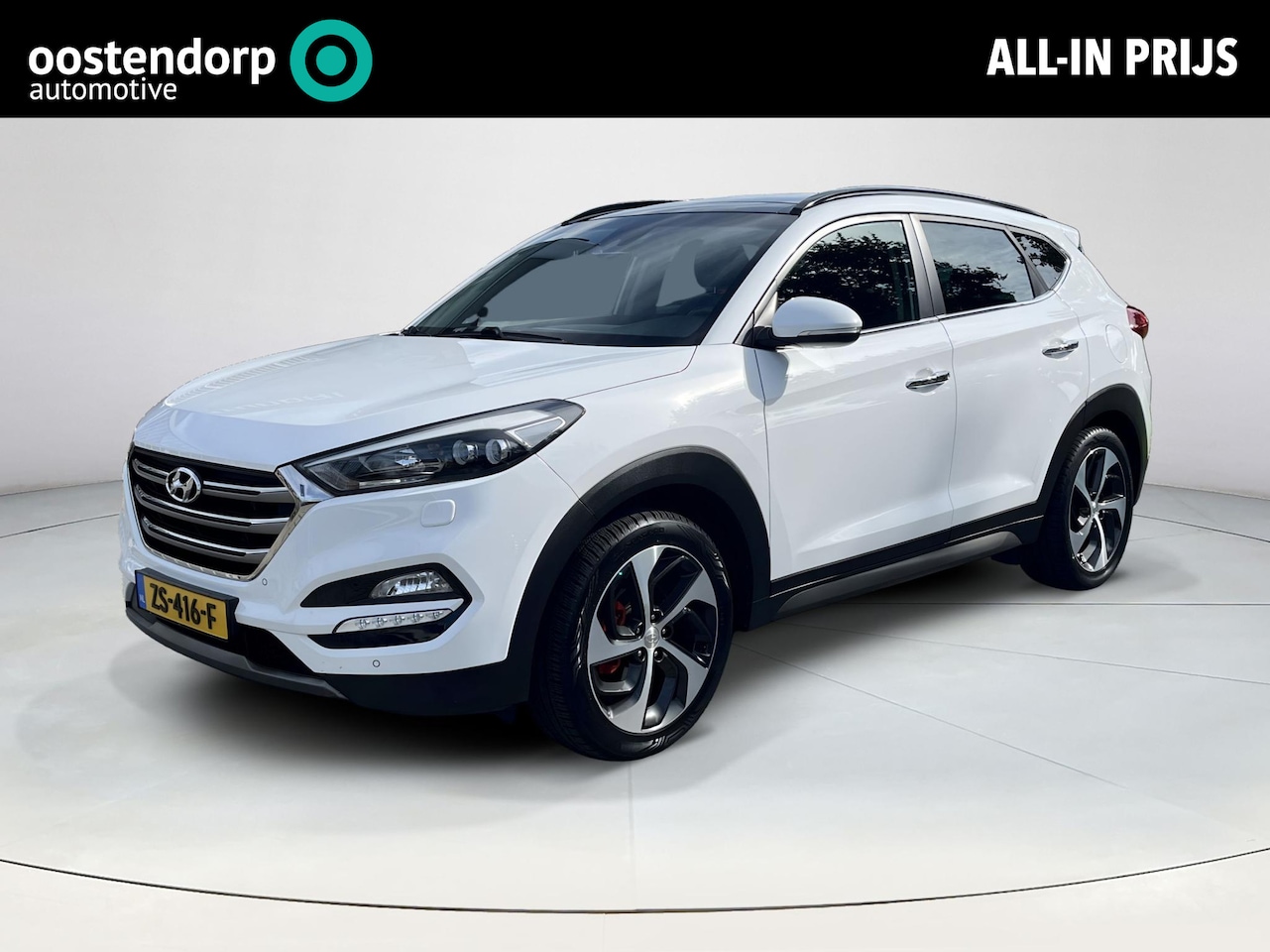 Hyundai Tucson - 1.6 T-GDi Premium | Rijklaarprijs | Leer | Elektrisch verstelbare voorstoelen | Navigatie - AutoWereld.nl