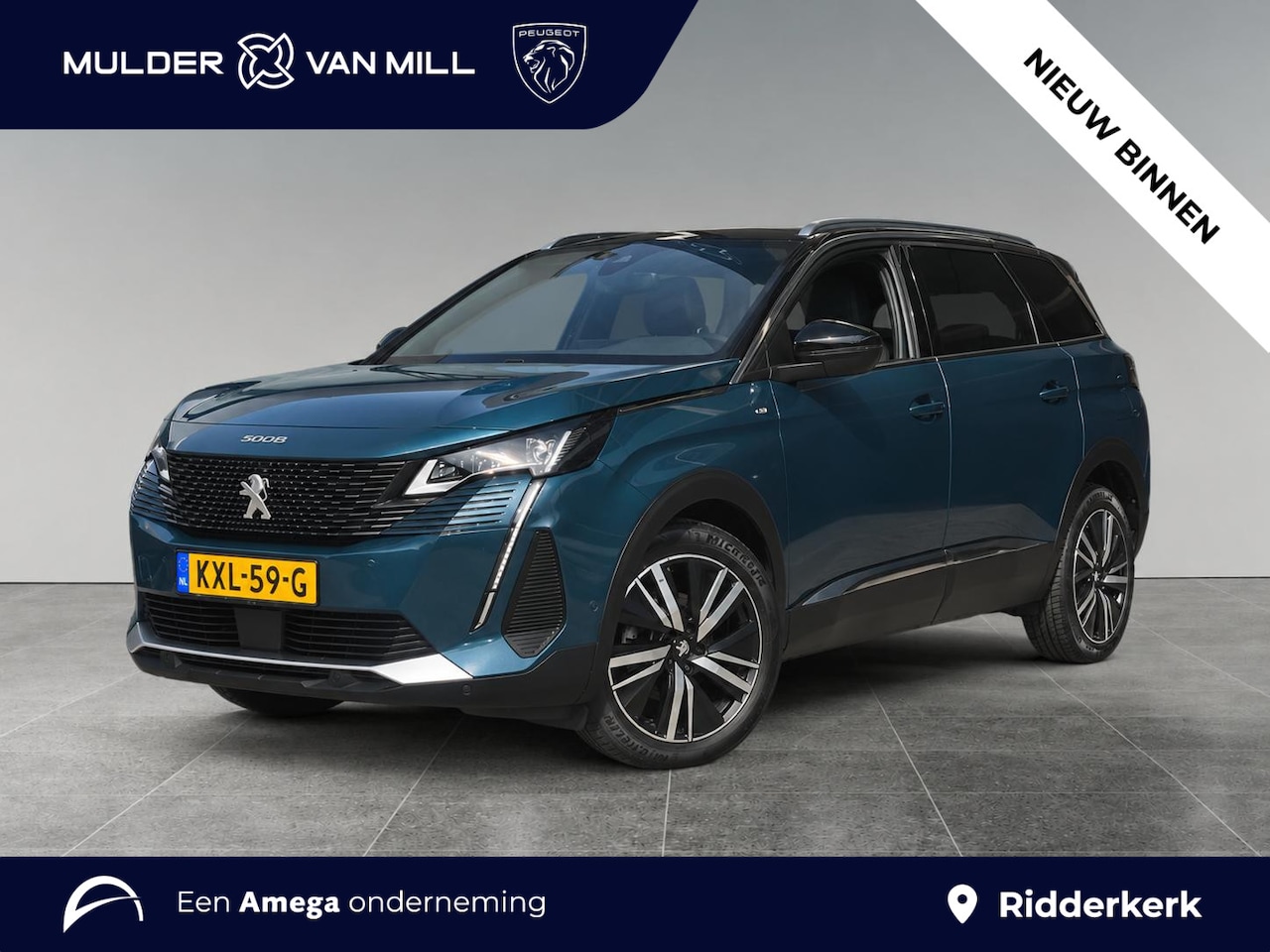 Peugeot 5008 - GT Pack Business 1.6 Turbo 180pk EAT8 | SCHUIF/KANTELDAK | FOCAL HIFI | ALCANTARA/LEDER | - AutoWereld.nl