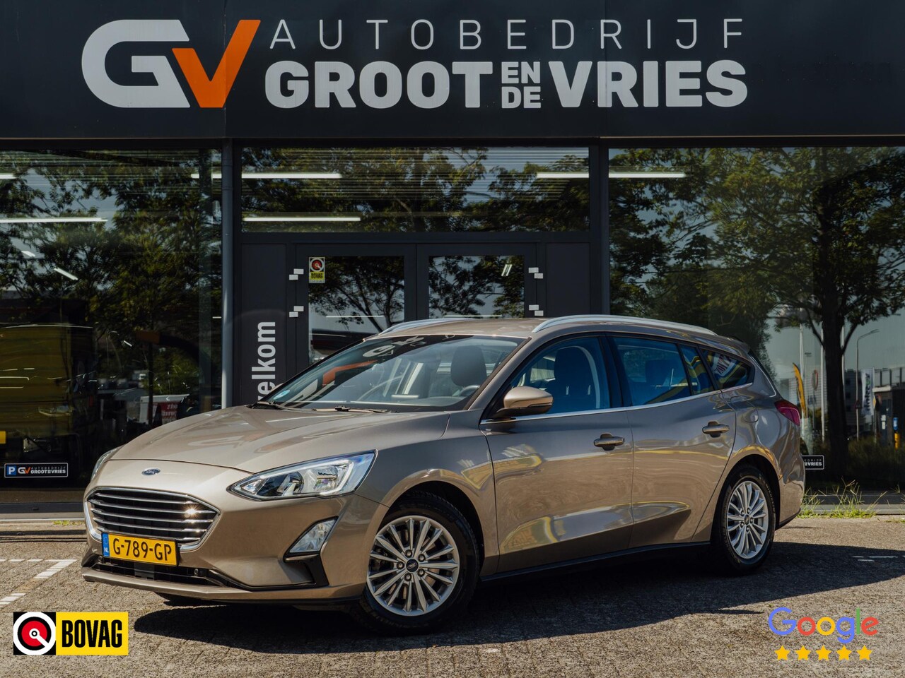 Ford Focus Wagon - 1.0 EcoBoost Titanium Business|Winterpack|Trekhaak - AutoWereld.nl