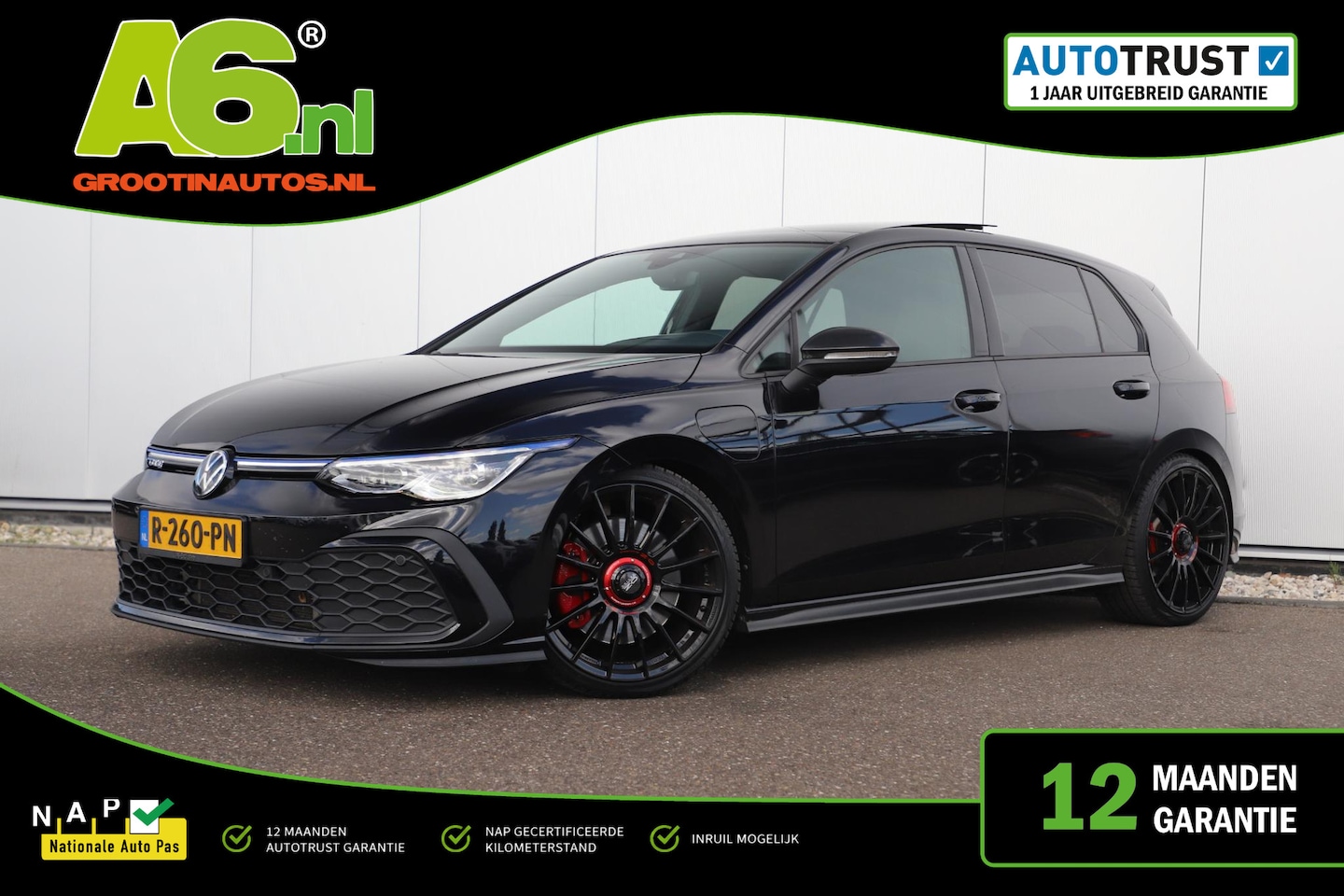 Volkswagen Golf - 1.4 eHybrid GTE 245PK SOH 96% Panoramadak IQ Light 19 inch OZ Racing Vredestein All-season - AutoWereld.nl
