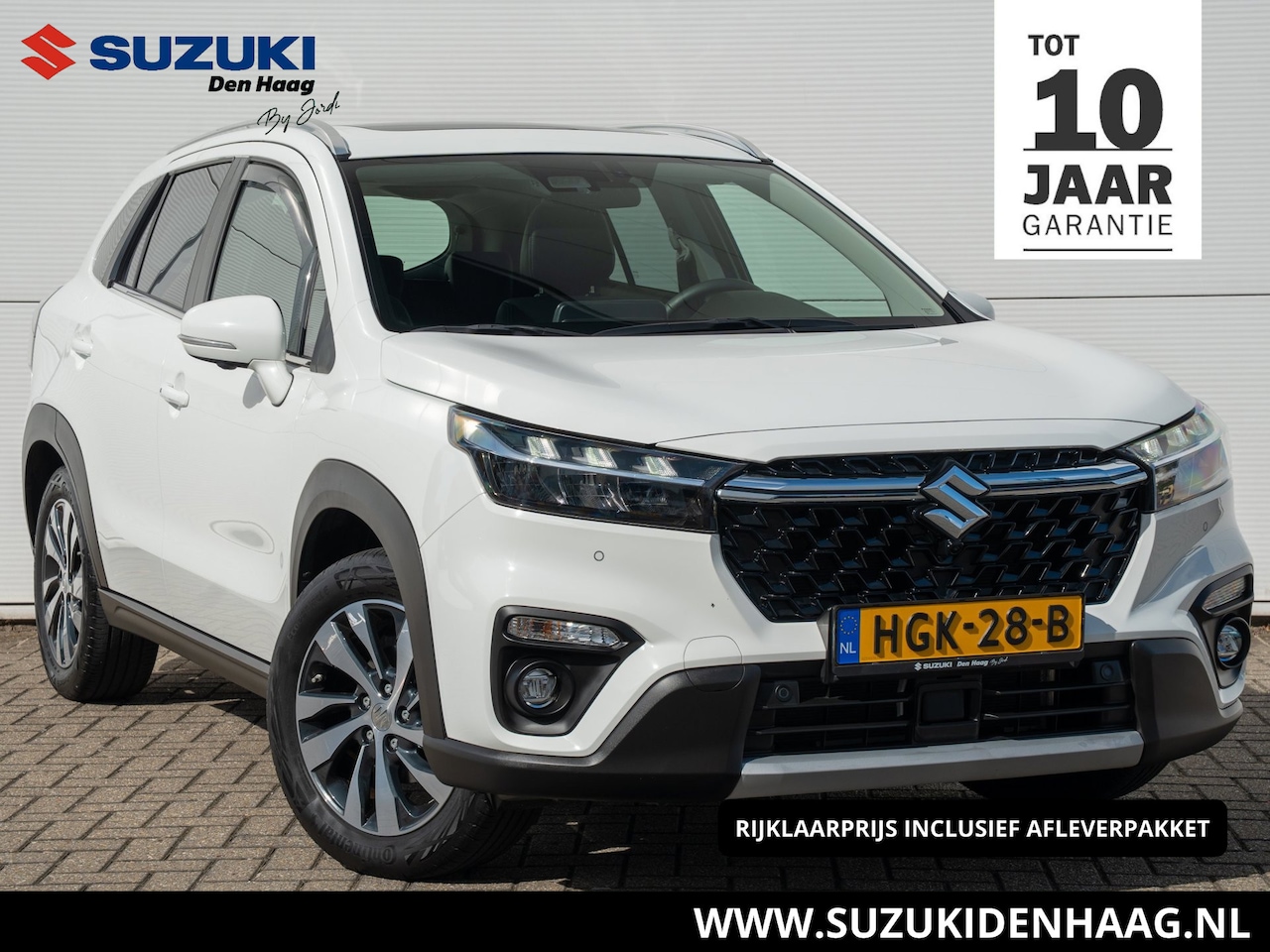 Suzuki S-Cross - 1.5 Full Hybrid AllGrip Style Automaat|Apple/Android Carplay| Panodak |360 Camera|Adaptive - AutoWereld.nl