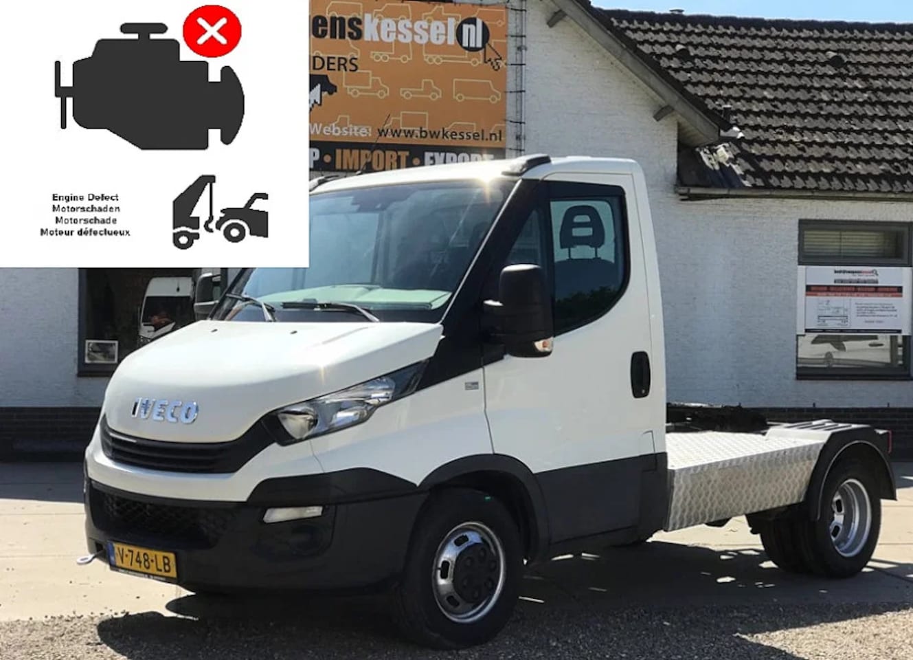 Iveco Daily - 40C18 BE-Trekker MOTORSCHADE GCW 9.260 kg - AutoWereld.nl