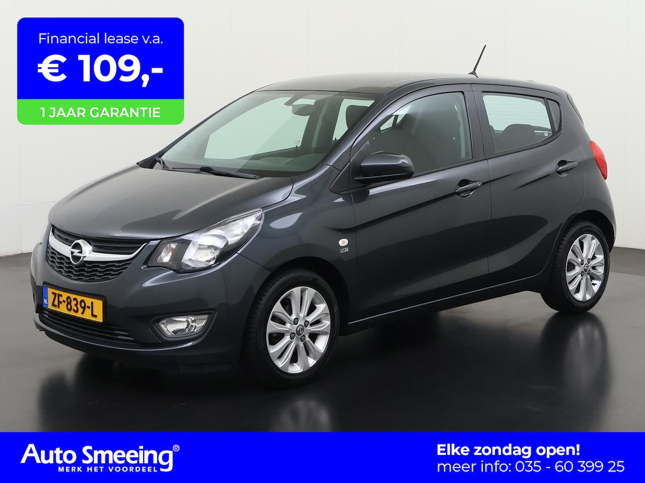 Opel Karl - 1.0 ecoFLEX 120 Jaar Edition | Parkeersensor | Lichtmetalen Velgen | Zondag Open! - AutoWereld.nl