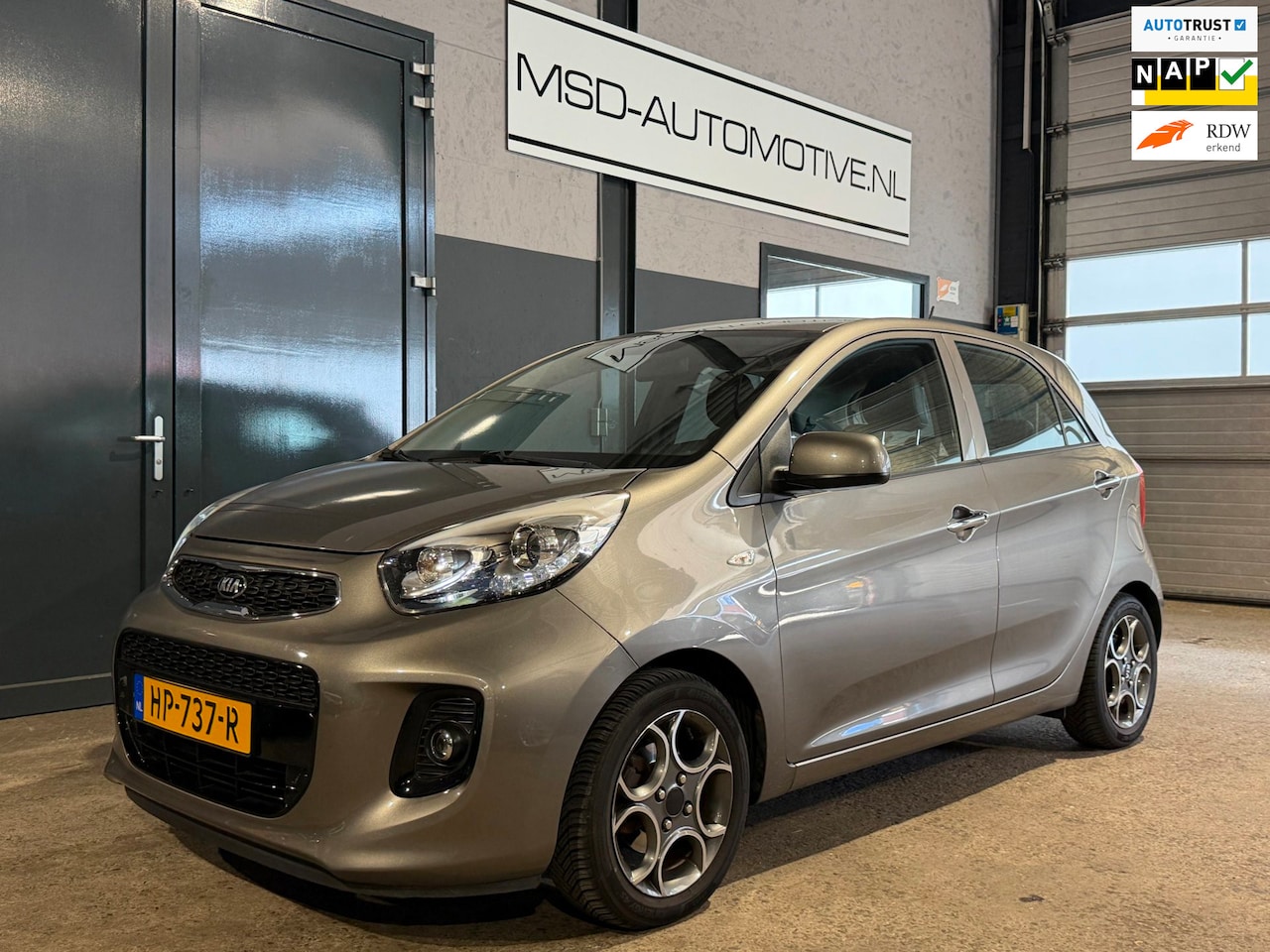 Kia Picanto - 1.0 CVVT DynamicLine Onderhouden NAP - AutoWereld.nl