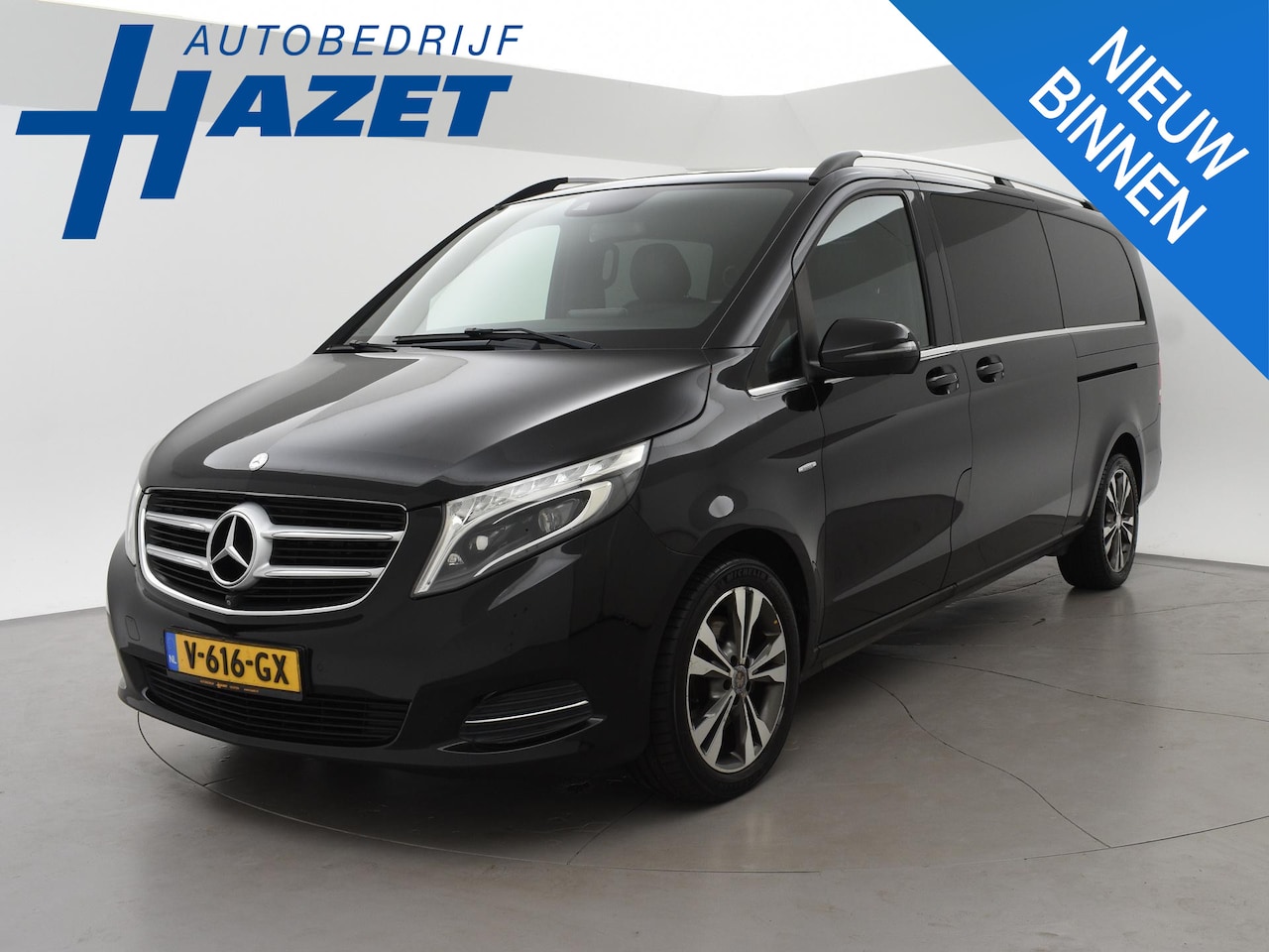 Mercedes-Benz V-klasse - 250D EXTRA LANG AVANTGARDE DUBBEL CABINE + 360 CAM | BURMESTER | 2 ELEKTR. SCHUIFDEUREN - AutoWereld.nl