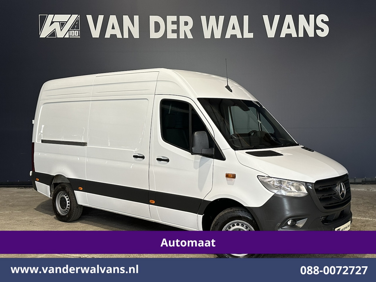 Mercedes-Benz Sprinter - 317 CDI 170pk 9G-Tronic Automaat L2H2 Euro6 Airco | Camera | Navigatie | Cruisecontrol | S - AutoWereld.nl