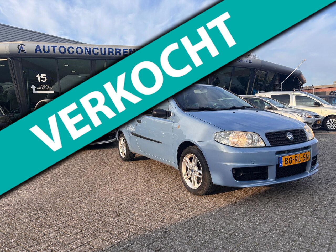 Fiat Punto - 1.2 Navigator 1.2 Navigator, Airco, Inruil mogelijk. - AutoWereld.nl