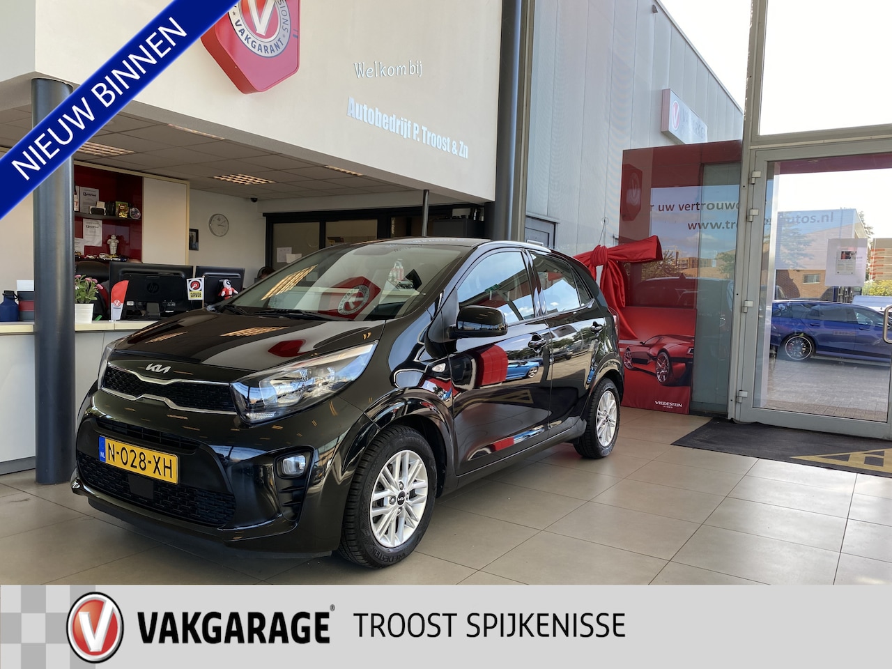 Kia Picanto - 1.0 DPI DynamicLine 1.0 DPi DynamicLine,Apple Carplay Android,Auto.Airco,Cruisecontrol,Spraakbediening,DAB,Usb - AutoWereld.nl