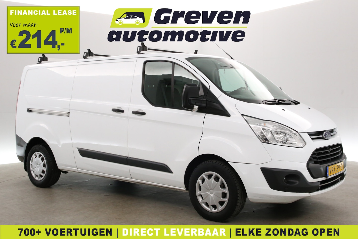 Ford Transit Custom - 2.0 TDCI L2H1 | Automaat | Airco | Cruise | Camera | 3 Zits | Trekhaak | 2xSchuifdeur - AutoWereld.nl