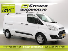 Ford Transit Custom - 2.0 TDCI L2H1 | Automaat | Airco | Cruise | Camera | 3 Zits | Trekhaak | 2xSchuifdeur