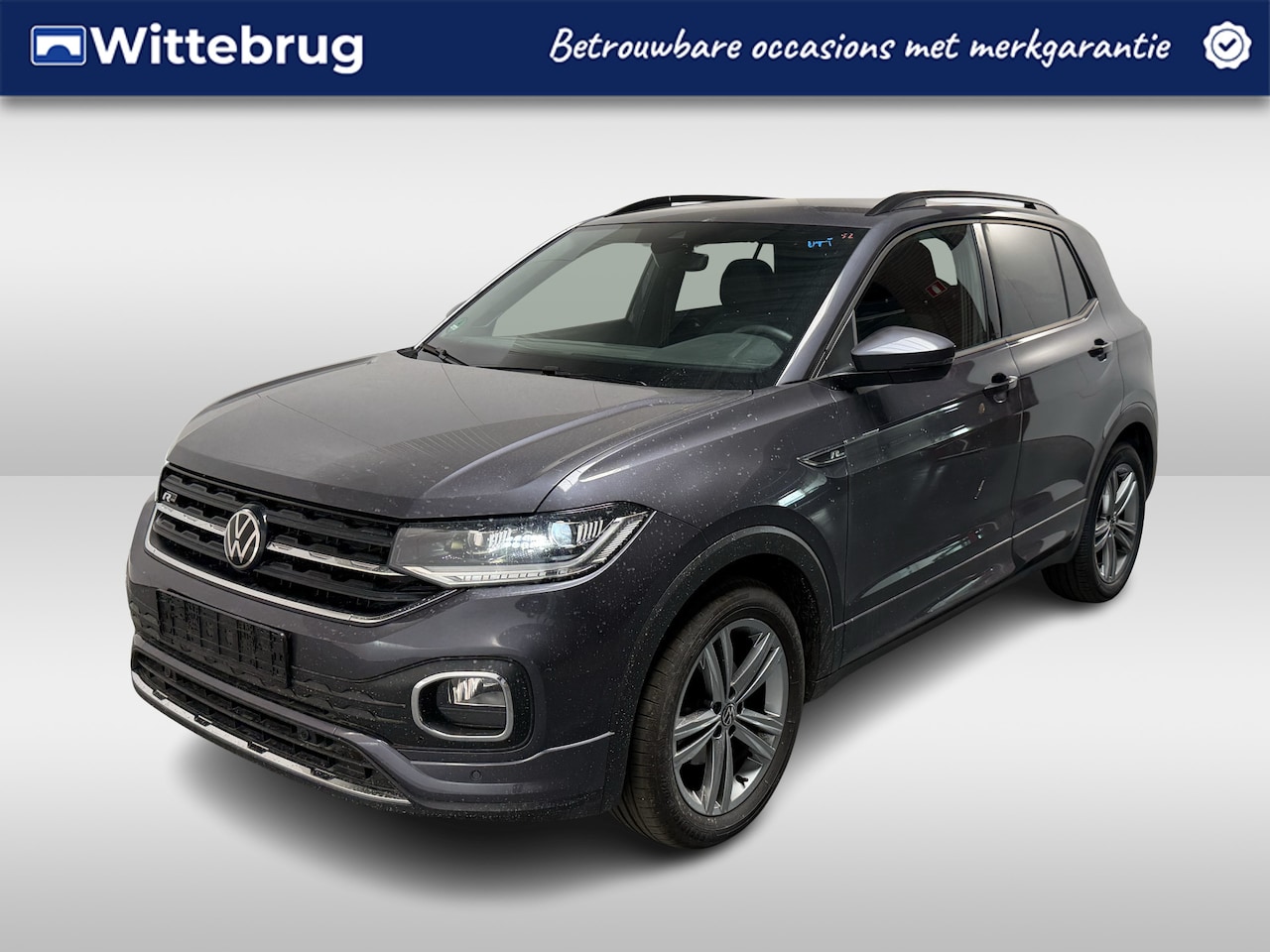 Volkswagen T-Cross - 1.0 TSI R-Line / AUTOMAAT/ 2X R-LINE/ PARK.SENSOR.V+A/ CAMERA/ ACC/ APP-CONNECT/ STOELVERW - AutoWereld.nl