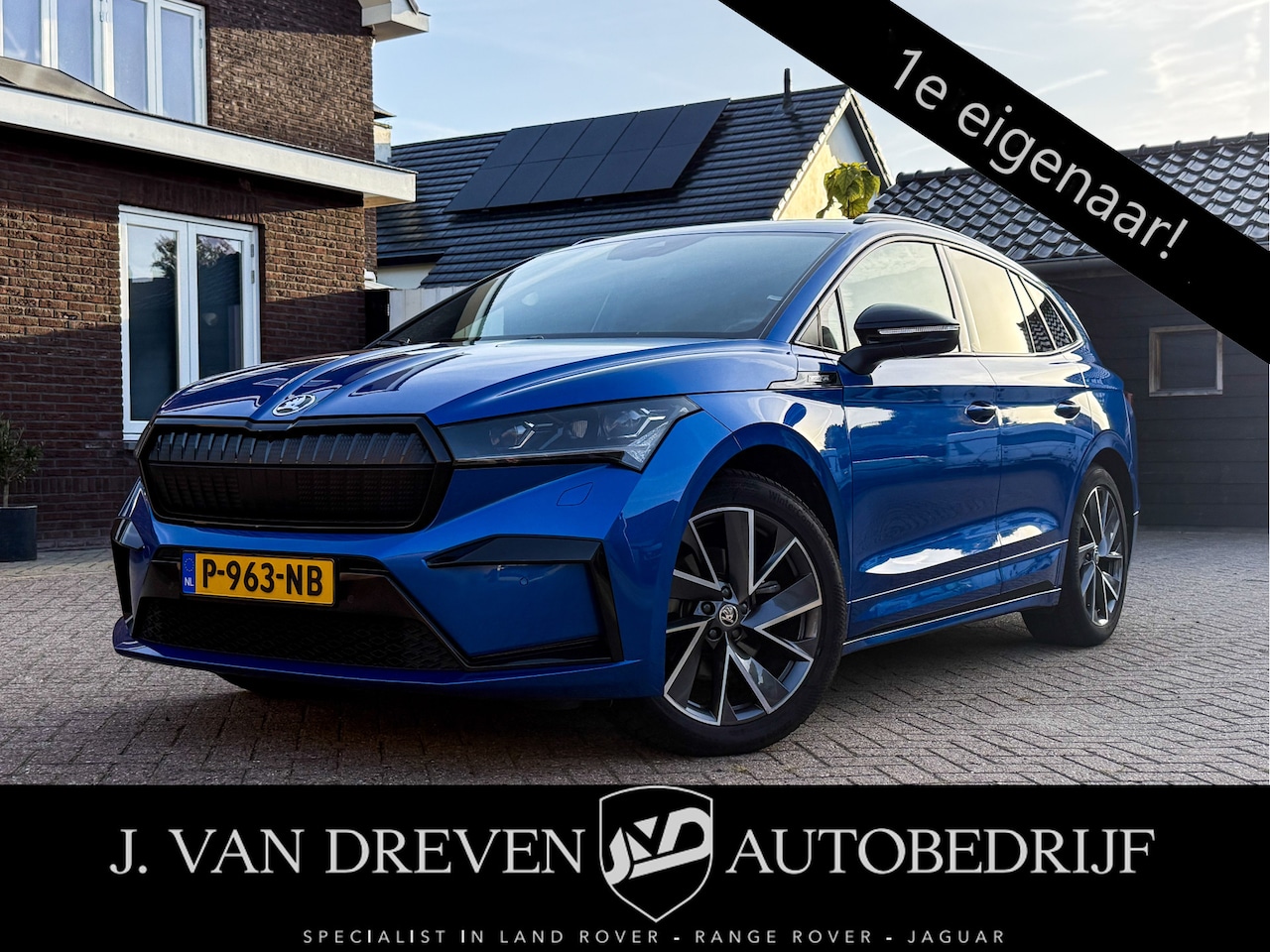 Skoda Enyaq iV - 60 Sportline - Cruise, Stoelverw., Achteruitrijcamera, 1e eigenaar, Stuurverw ! ! - AutoWereld.nl