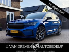 Skoda Enyaq iV - 60 Sportline - SOH 91, 2%, Cruise, Stoelverw., Achteruitrijcamera, 1e eigenaar, Stuurverw