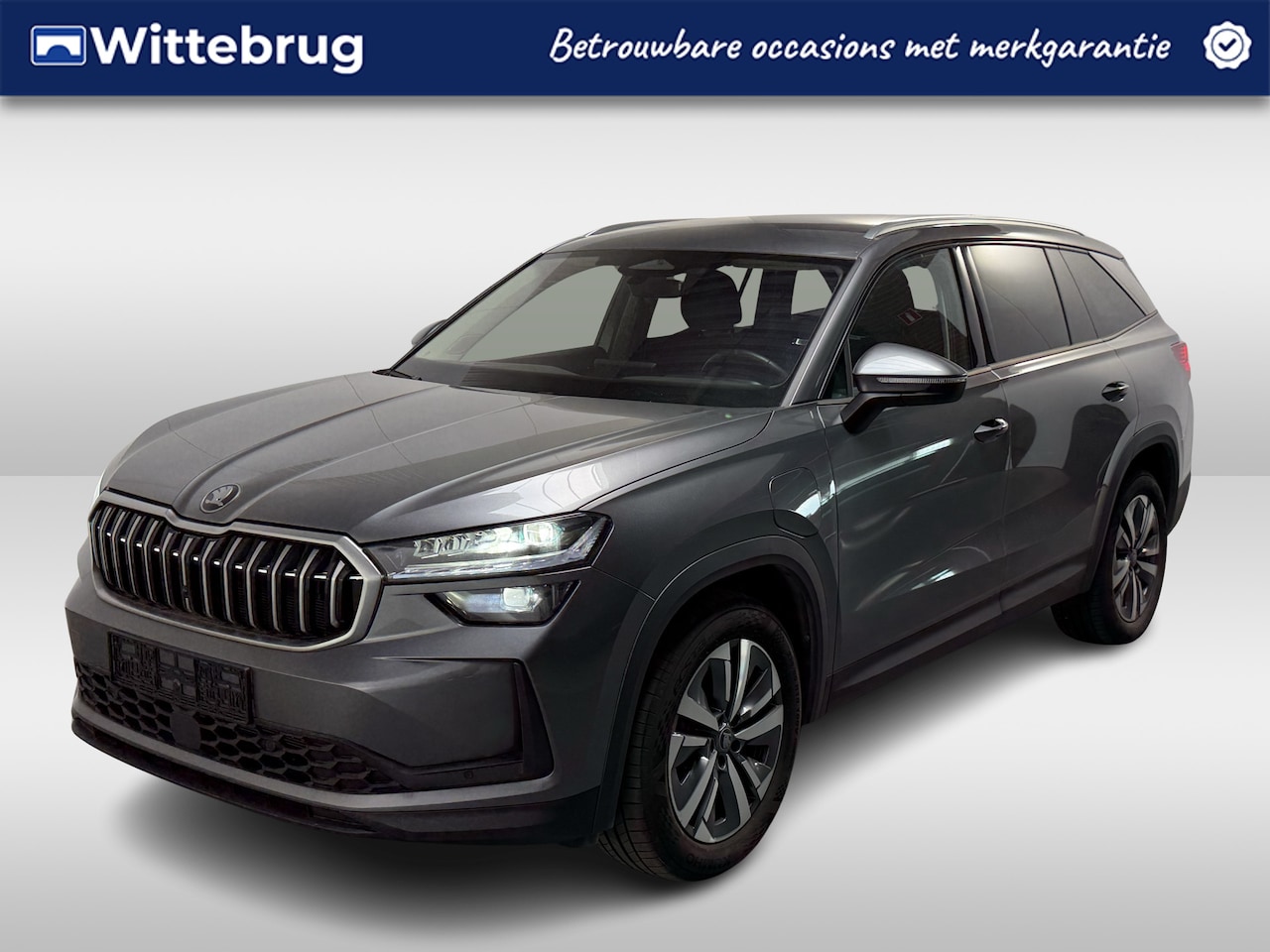 Skoda Kodiaq - 1.5 TSI PHEV Selection / GARANTIE TM 05-2028/ AUTOMAAT/ PARK.SENSOR.V+A/ CAMERA/ SMARTLINK - AutoWereld.nl