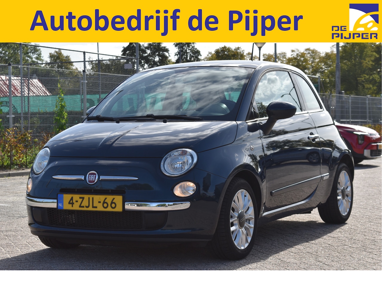 Fiat 500 - 0.9 TwinAir Turbo Lounge Blue & Me | NL-Auto | Pano.dak | Airco | Bluetooth | LM-Velgen | - AutoWereld.nl