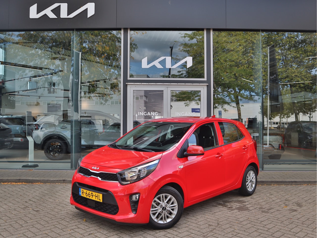 Kia Picanto - 1.0 DPi DynamicLine | Camera | Apple Carplay | Cruise Control DAB+ | tot 10 Jaar Garantie - AutoWereld.nl