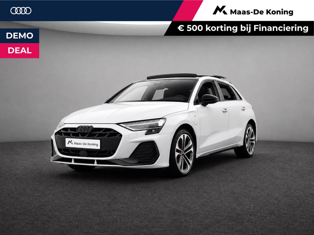 Audi A3 Sportback - 45 TFSIe 272pk S edition Competition · Panoramadak · Camera · Carbon Achterspoiler · Leder - AutoWereld.nl