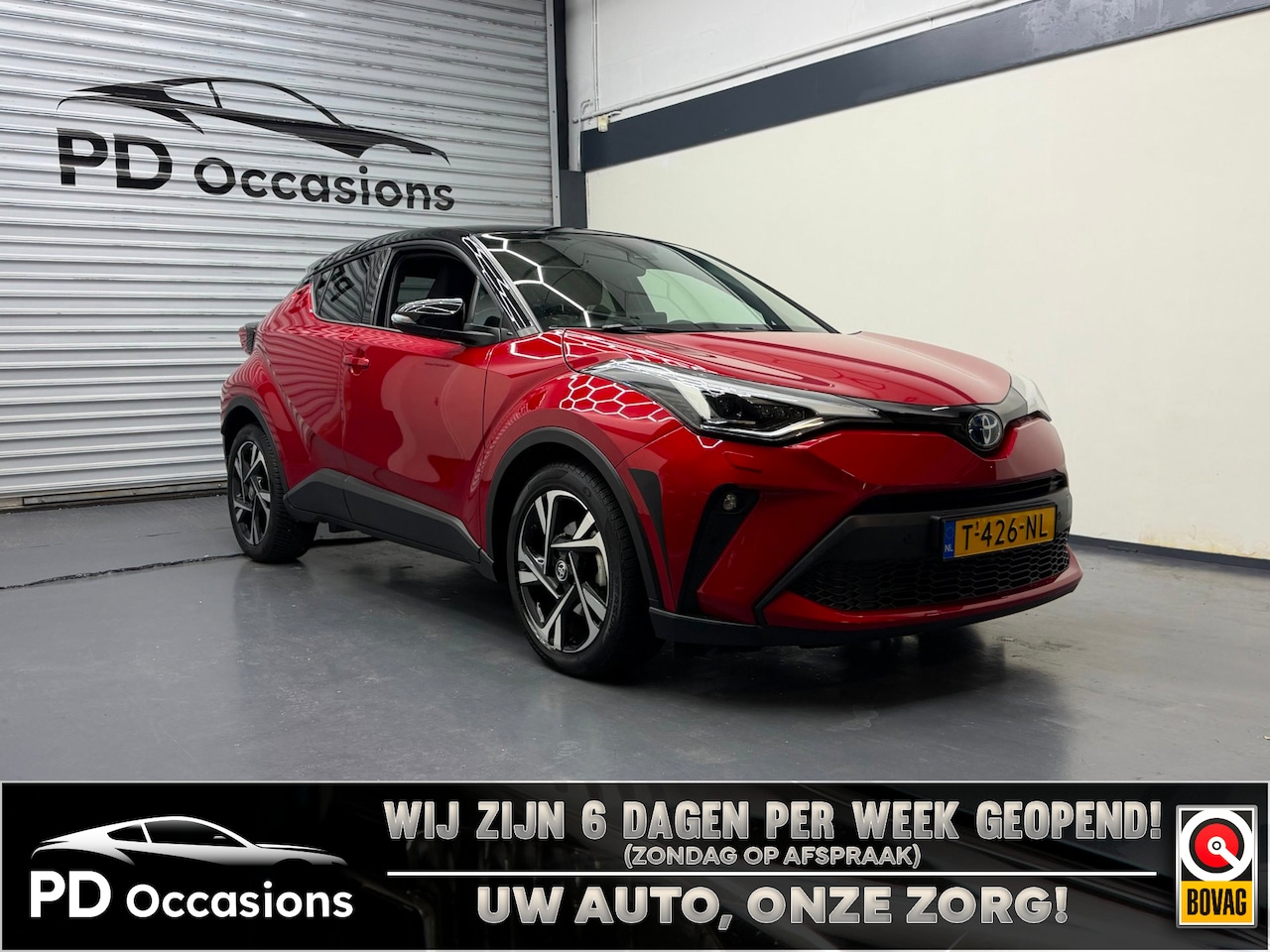 Toyota C-HR - 1.8 Hybrid Dynamic Bi-Tone - Trekhaak - Camera - Stoelverw. - AutoWereld.nl