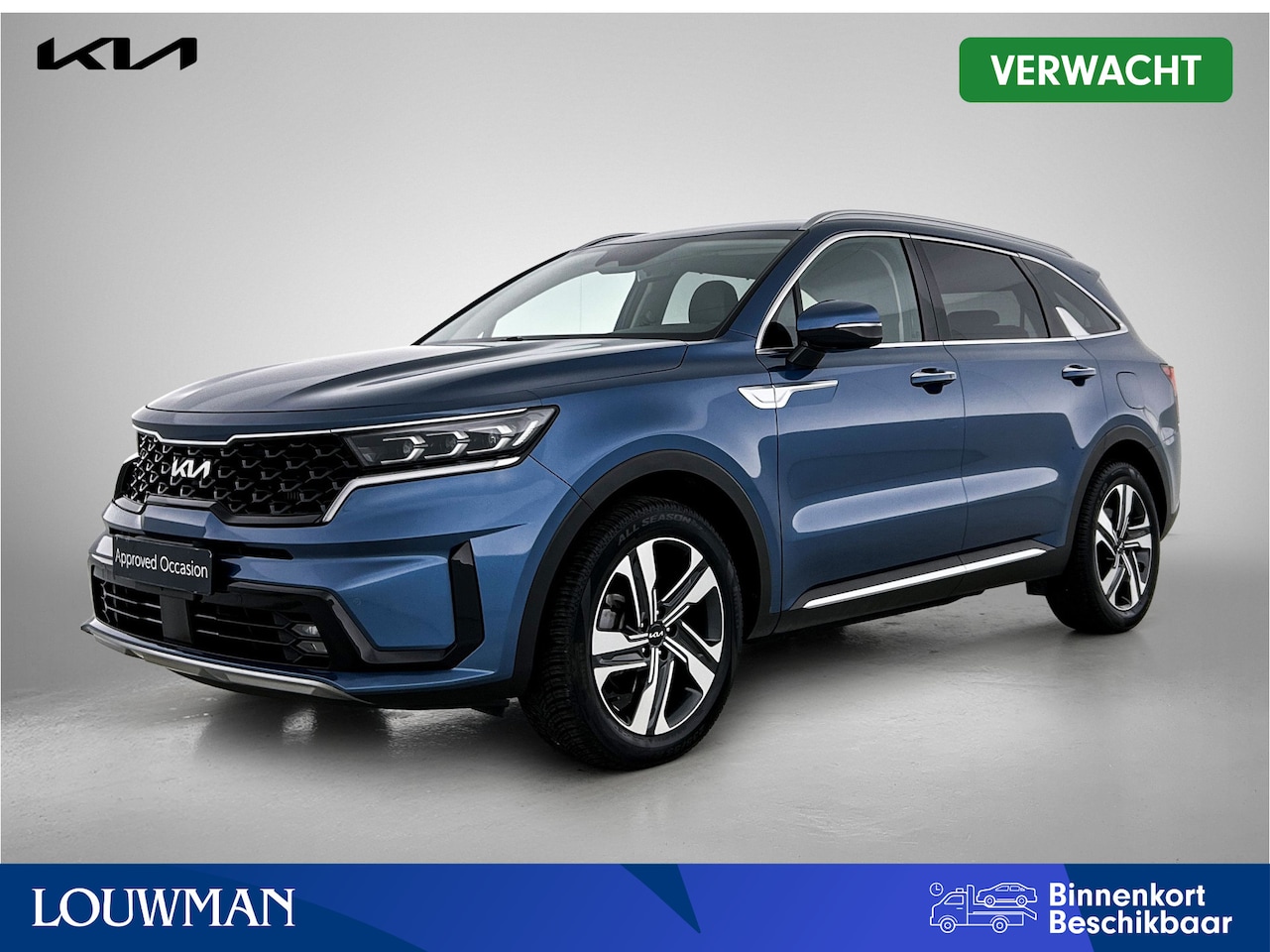 Kia Sorento - 1.6 T-GDI Hybrid 2WD DynamicPlusLine 7p. Onderweg-naar-dealer - AutoWereld.nl
