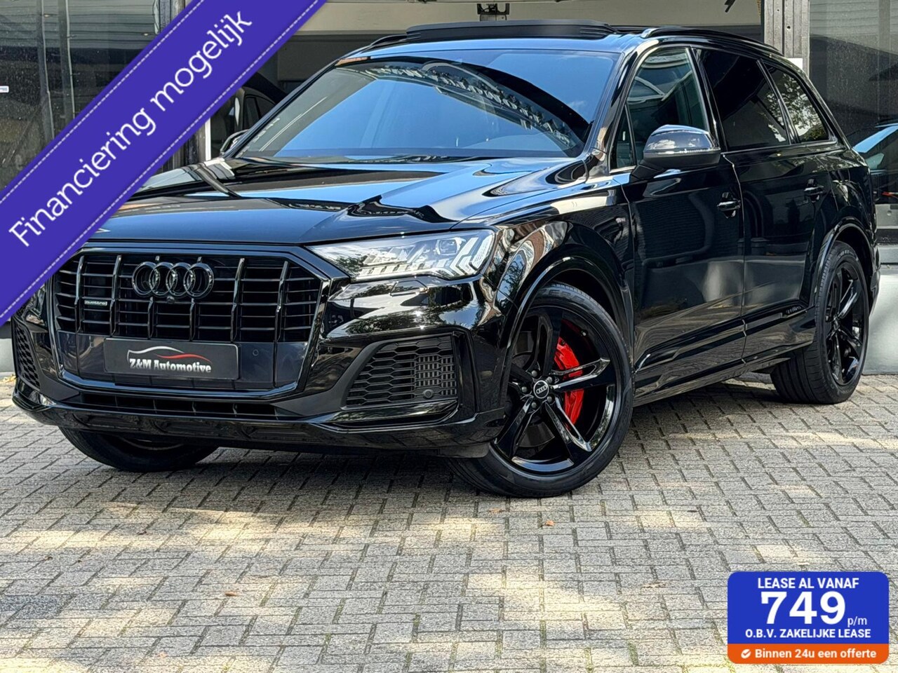 Audi Q7 - S line 55 TFSI e Quattro Black Optik Aut*Navi*Matrix*Pano*INCL BTW* - AutoWereld.nl