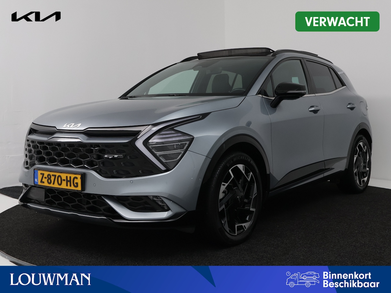 Kia Sportage - 1.6 T-GDi Plug-in Hybrid AWD GT-PlusLine | Panoramadak | Stoelverwarming/-Verkoeling | 360 - AutoWereld.nl