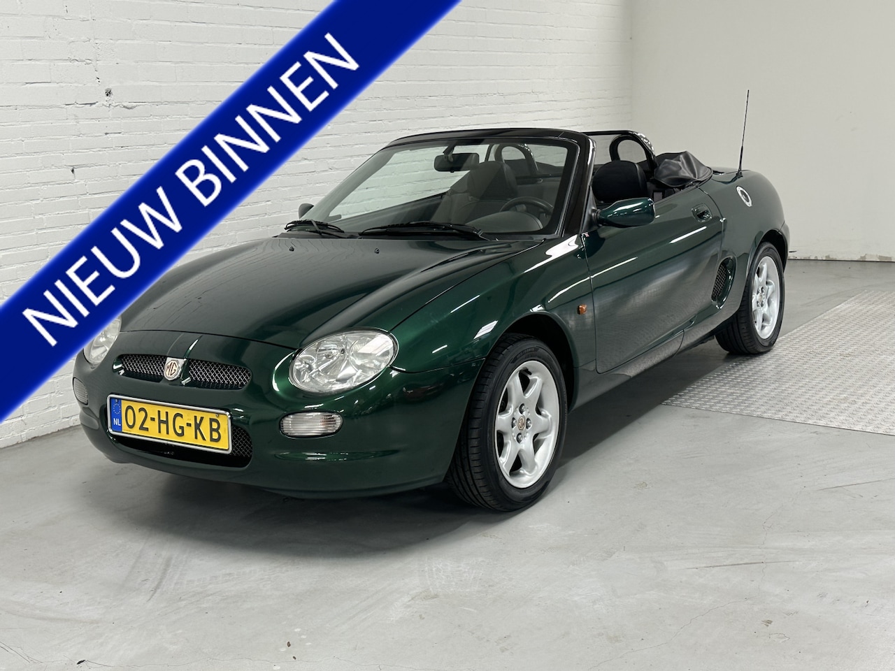 MG F - 1.8i "75" MK III CABRIO MET HARDTOP Goed onderhouden perfecte staat - AutoWereld.nl