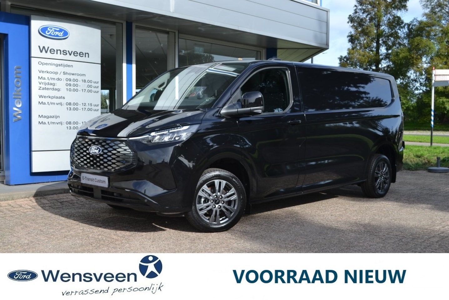 Ford Transit Custom - New 340 L2H1 Bestelauto Limited Electric Drive 71 kWh 218pk| VOORRAAD NIEUW - AutoWereld.nl