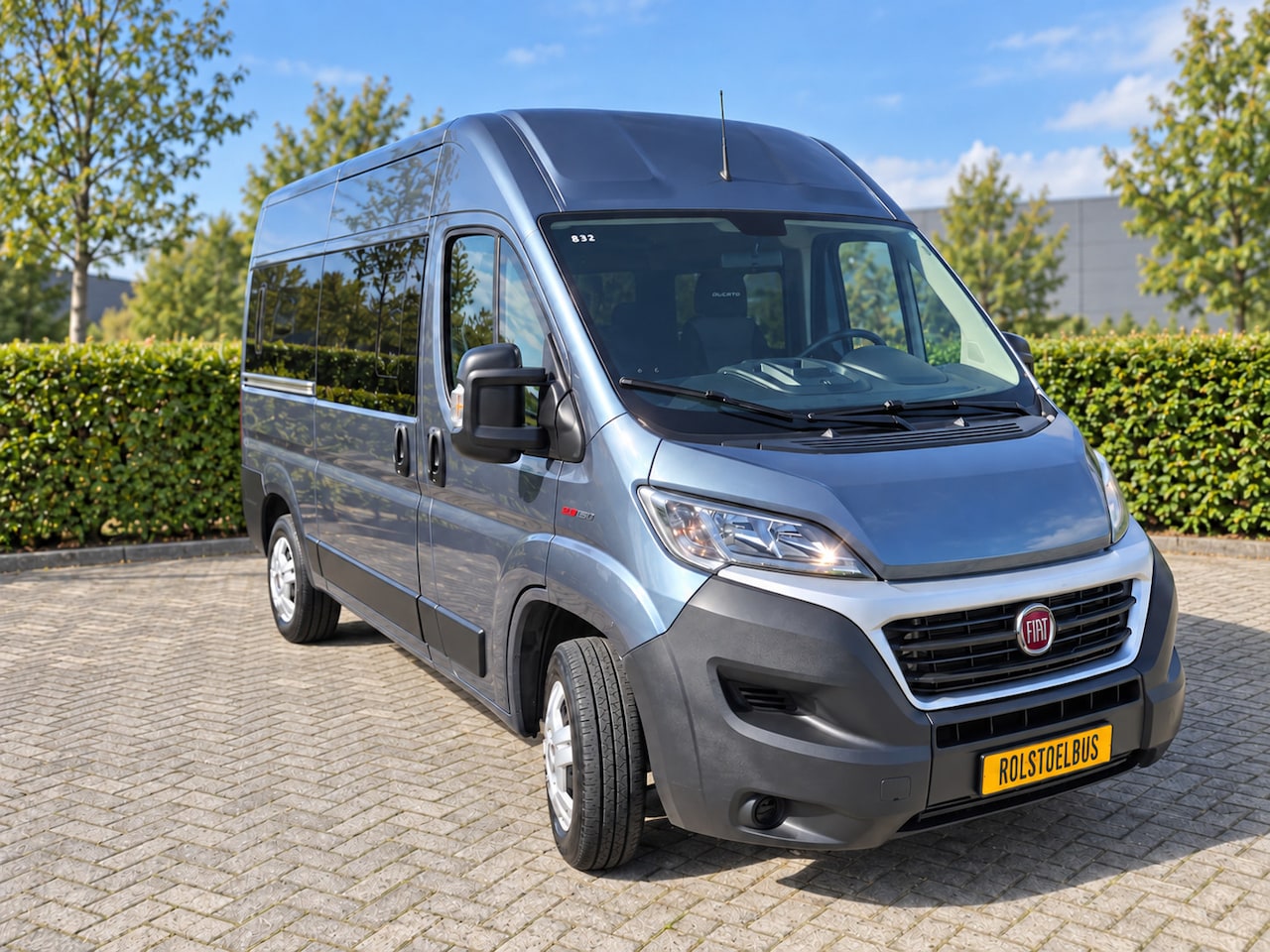 Fiat Ducato - 2.3 L2H2 | Rolstoelbus | Airco | Automaat | Meerijder voorin - AutoWereld.nl