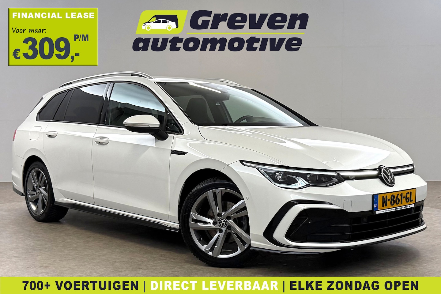 Volkswagen Golf Variant - 1.5 eTSI R-Line | Virtual | Sfeer | H/K | IQ-Lights | Camera | Cruise | Carplay | Parkeers - AutoWereld.nl