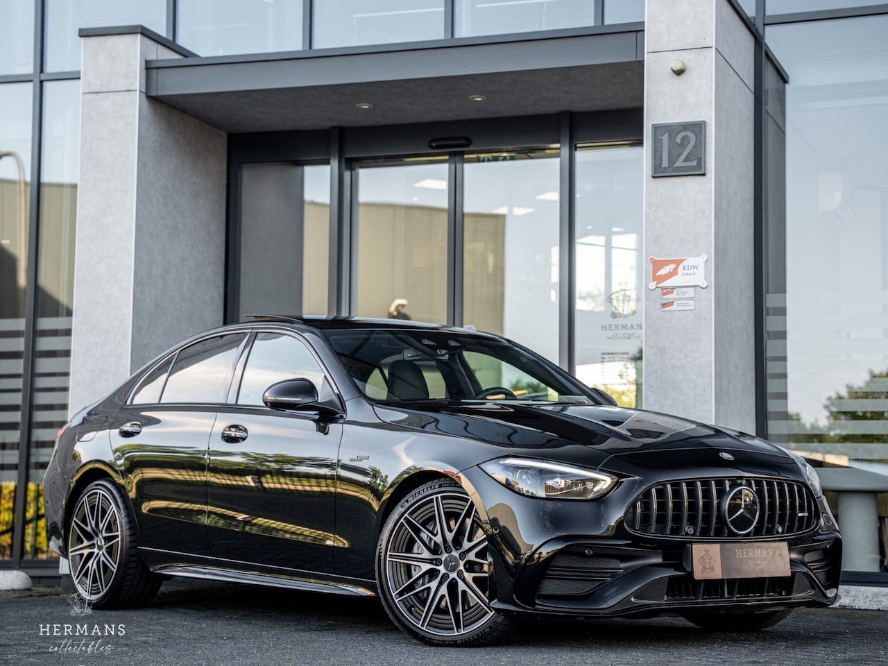 Mercedes-Benz C-klasse - 43 AMG 4MATIC / Burmester / Pano / HUD / AMG Night / Digital Light - AutoWereld.nl
