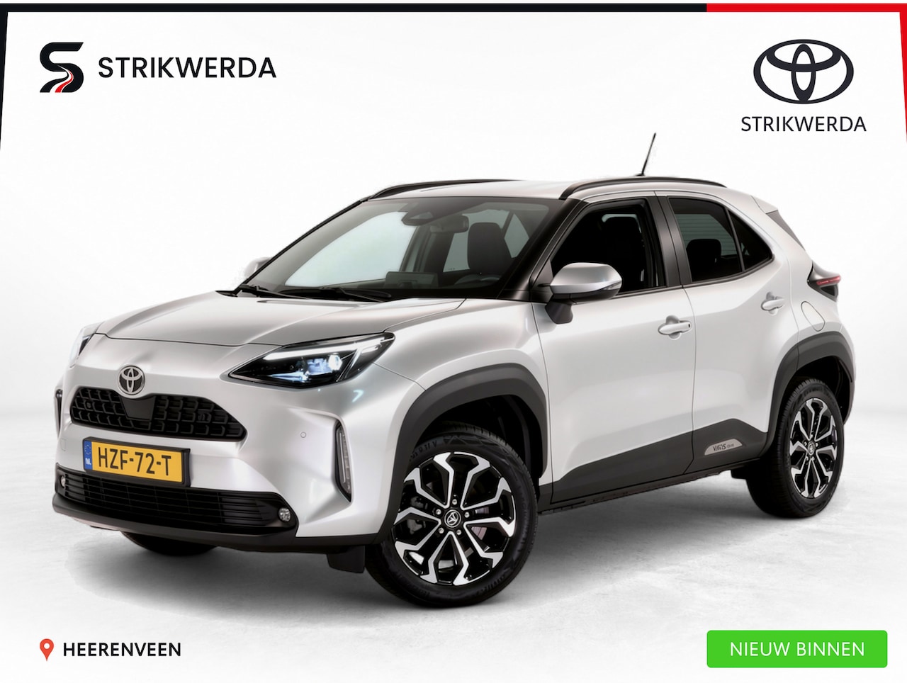 Toyota Yaris Cross - 1.5 Hybrid 115 Dynamic | COmfort pack | Draadloze carplay | Keyless | LED | - AutoWereld.nl