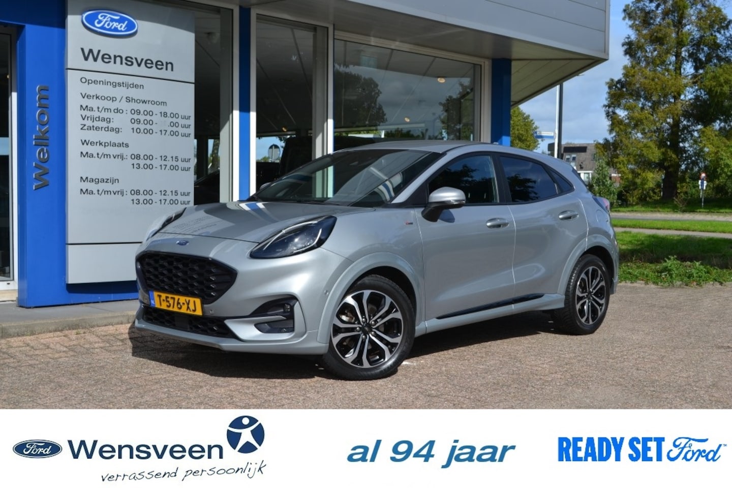 Ford Puma - 1.0T 125pk ECOBOOST Hybrid ST-Line X AUT | afneembare trekhaak, winter pack - AutoWereld.nl