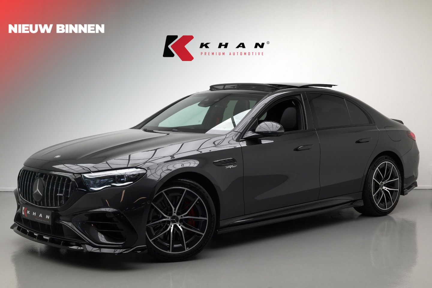 Mercedes-Benz E-klasse - AMG 53 4MATIC+ Night Edition |Pano|Hyperscreen|Maxton|Burmester| - AutoWereld.nl